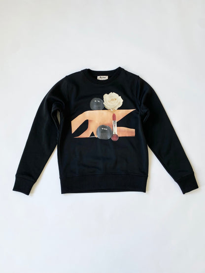Acne Studios Printed Lipstick Sweatshirt