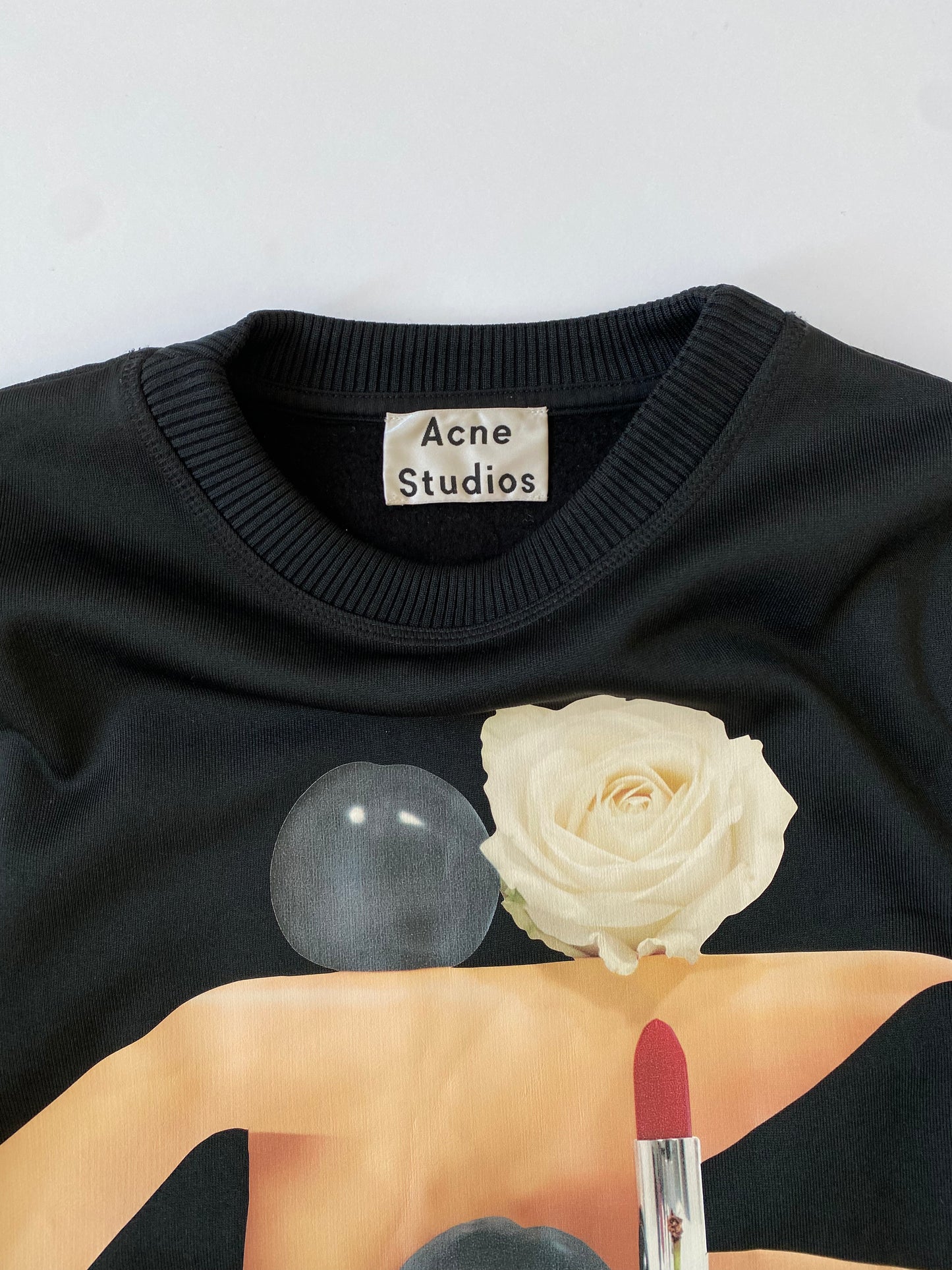Acne Studios Printed Lipstick Sweatshirt