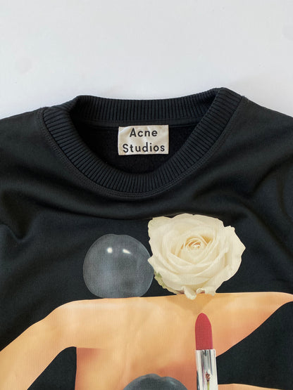 Acne Studios Printed Lipstick Sweatshirt