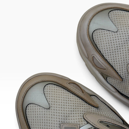 LOUIS VUITTON LV RUNNER TATIC TRAINERS BEIGE SILVER UK8 | UK 8, Beige