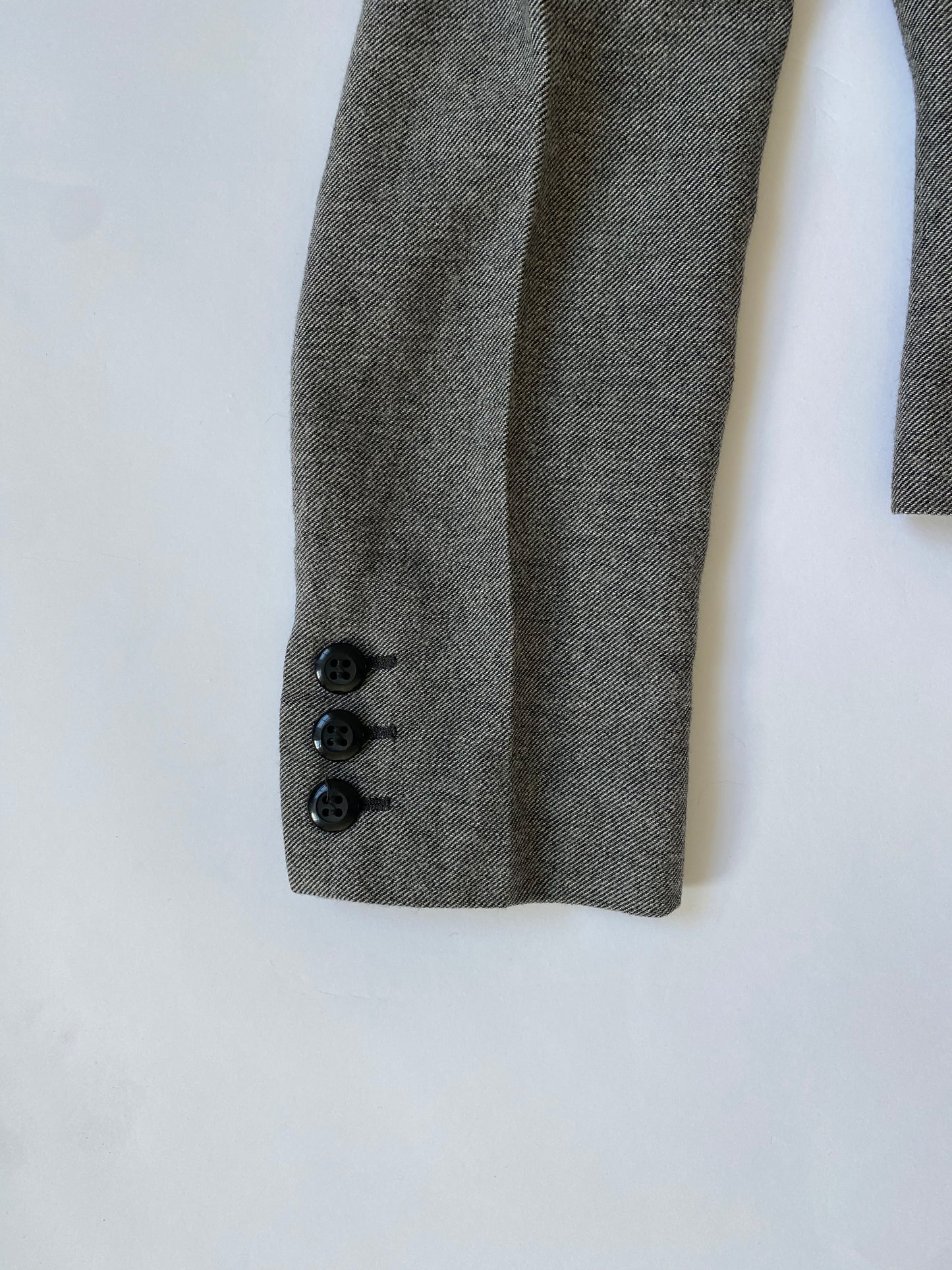 Dolce & Gabbana Leopard Print Cropped Blazer in Grey.