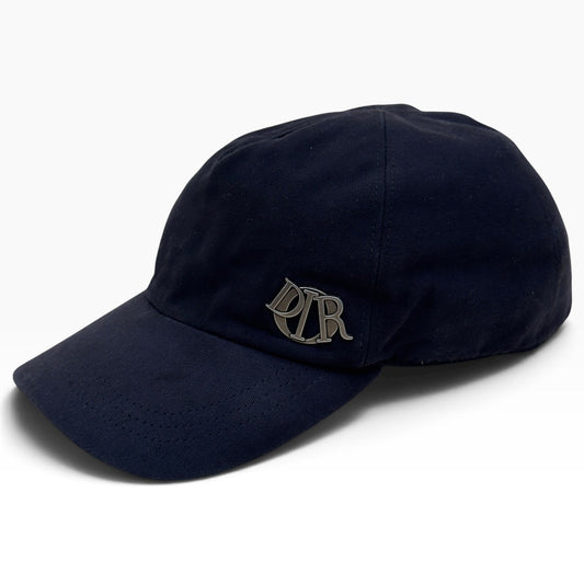 DIOR CHARM LOGO BASEBALL CAP NAVY L | O/S, Navy