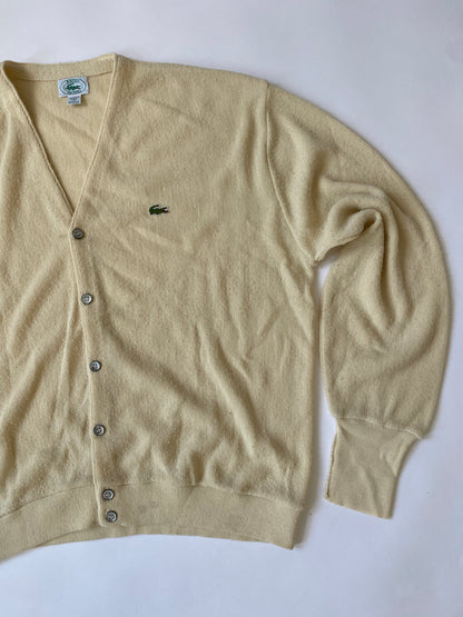 90’s Lacoste Izod Cardigan in Beige