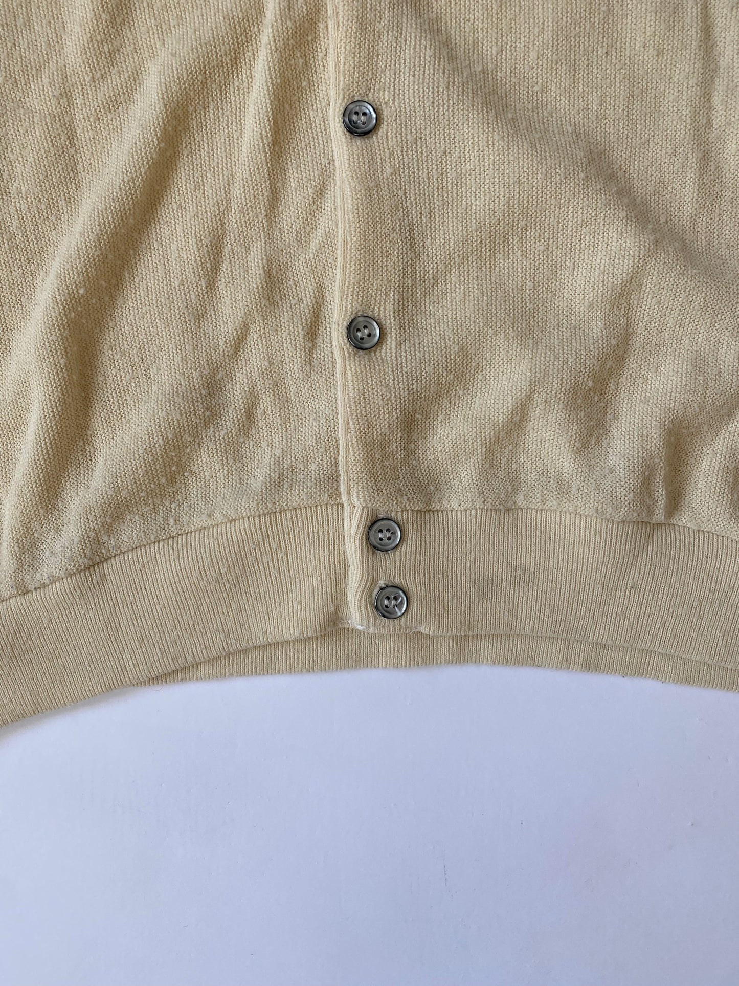 90’s Lacoste Izod Cardigan in Beige