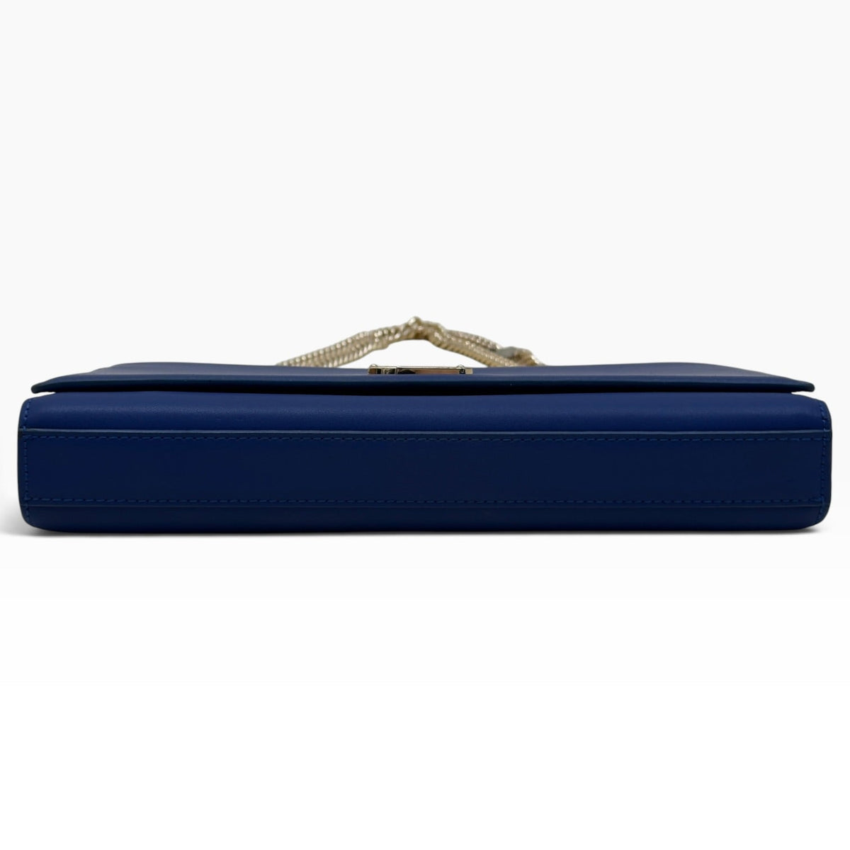 SAINT LAURENT YSL KATE CHAIN SHOULDER BAG ROYAL BLUE / GOLD M | O/S, Blue