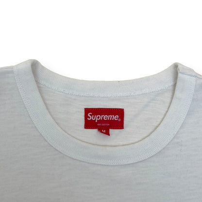 SUPREME STAR LOGO T-SHIRT WHITE / BLACK M | Medium, Black