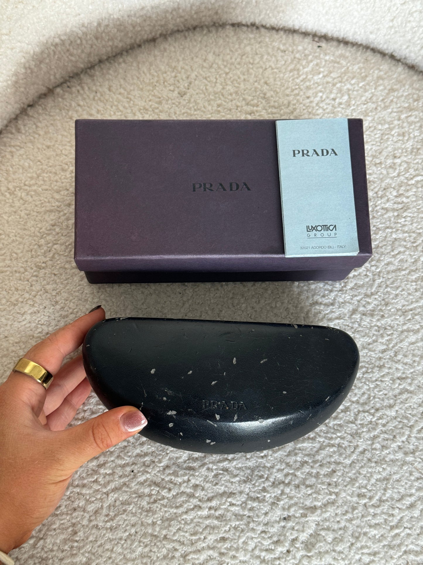 90s Prada Shield Sunglasses | O/S, Black