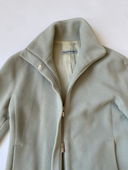 00’s Emporio Armani Dual Zip Fleece Jacket
