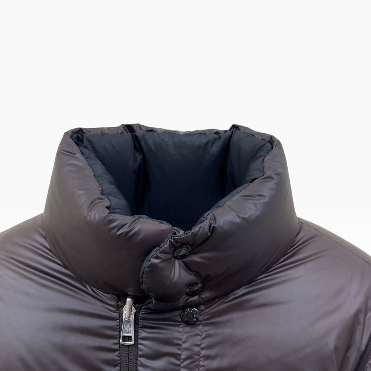MONCLER VERONE REVERSIBLE DOWN PUFFER JACKET BROWN / BLACK 3 / M | Medium, Black