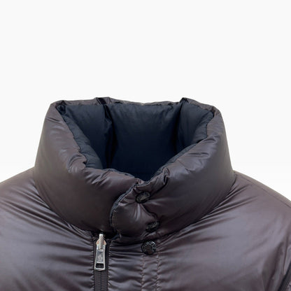 MONCLER VERONE REVERSIBLE DOWN PUFFER JACKET BROWN / BLACK 3 / M | Medium, Black