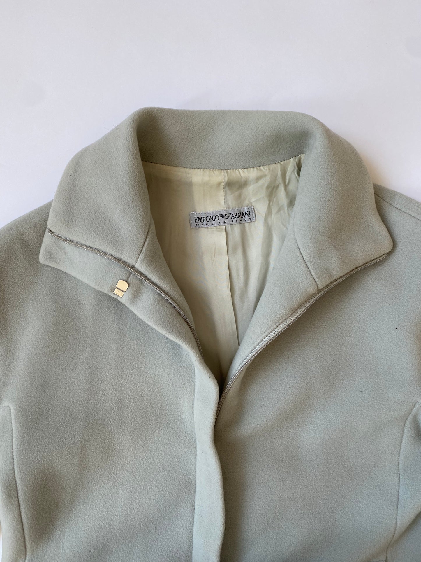 00’s Emporio Armani Dual Zip Fleece Jacket