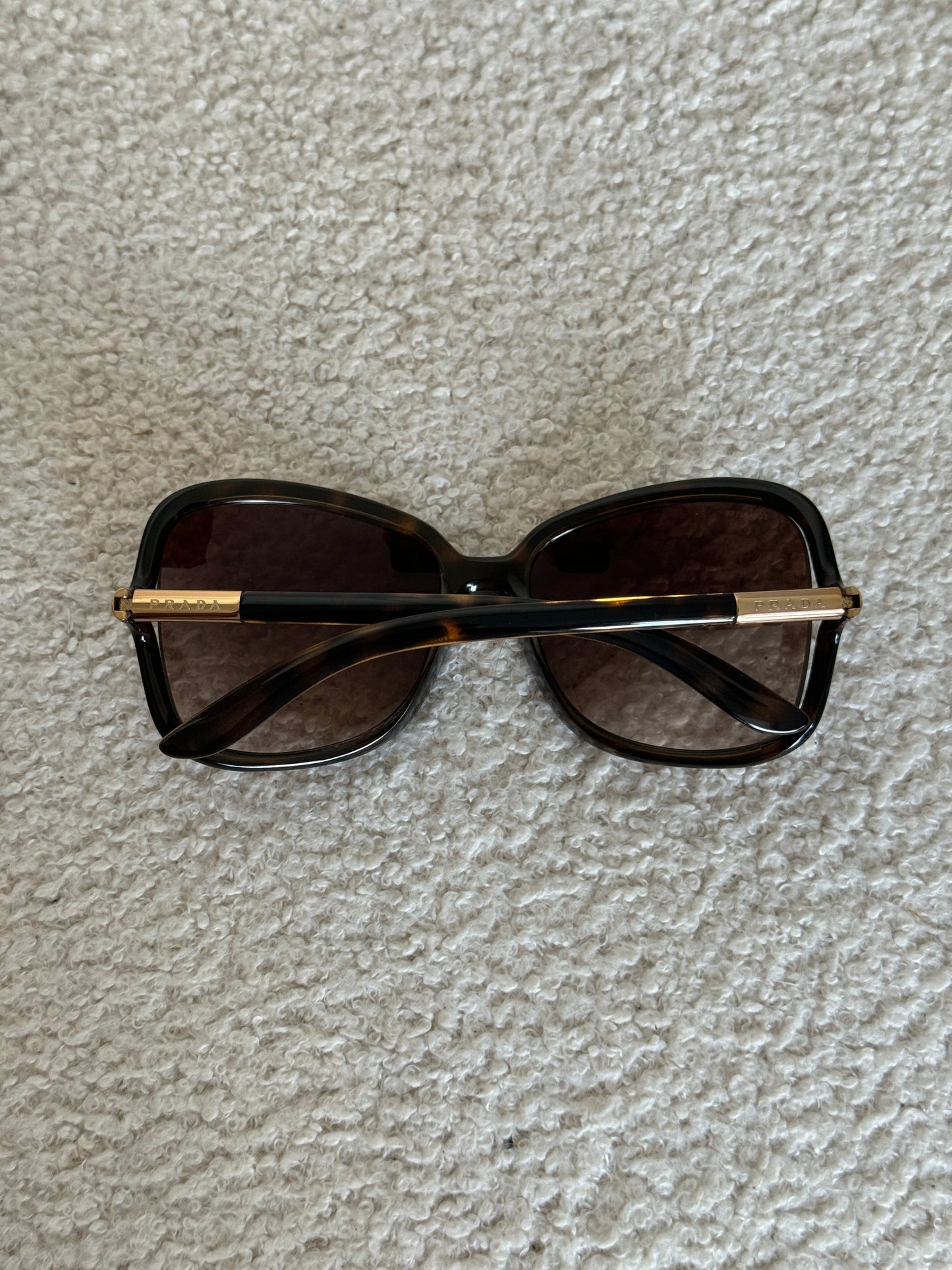 2000s Prada Oversized Sunglasses | O/S, Brown