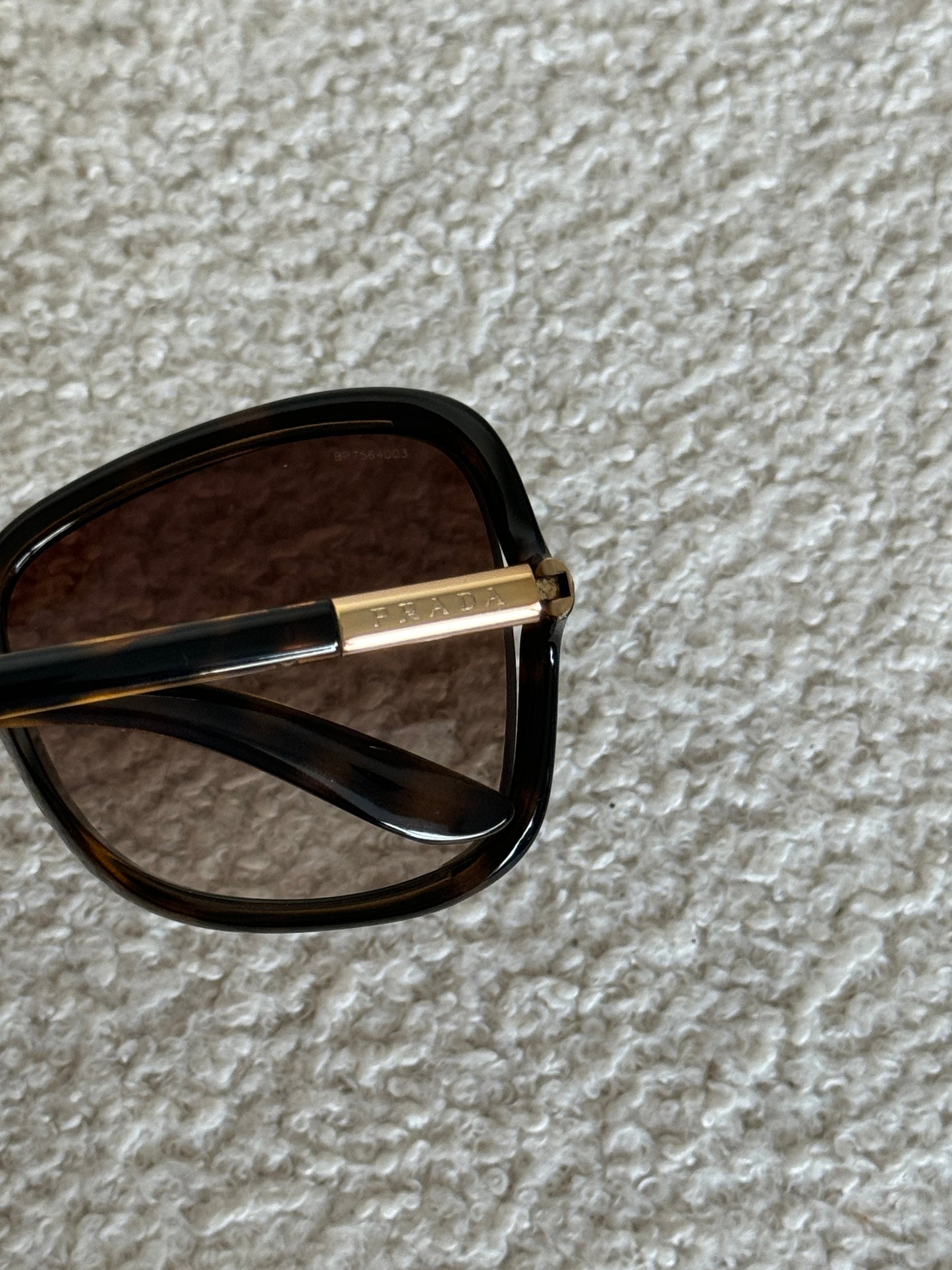 2000s Prada Oversized Sunglasses | O/S, Brown