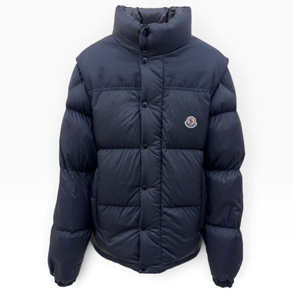MONCLER VERONE REVERSIBLE DOWN PUFFER JACKET BROWN / BLACK 3 / M | Medium, Black