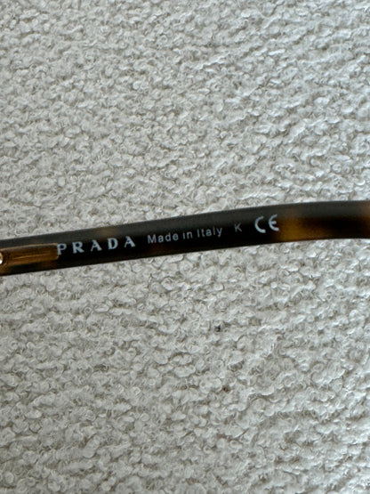 2000s Prada Oversized Sunglasses | O/S, Brown