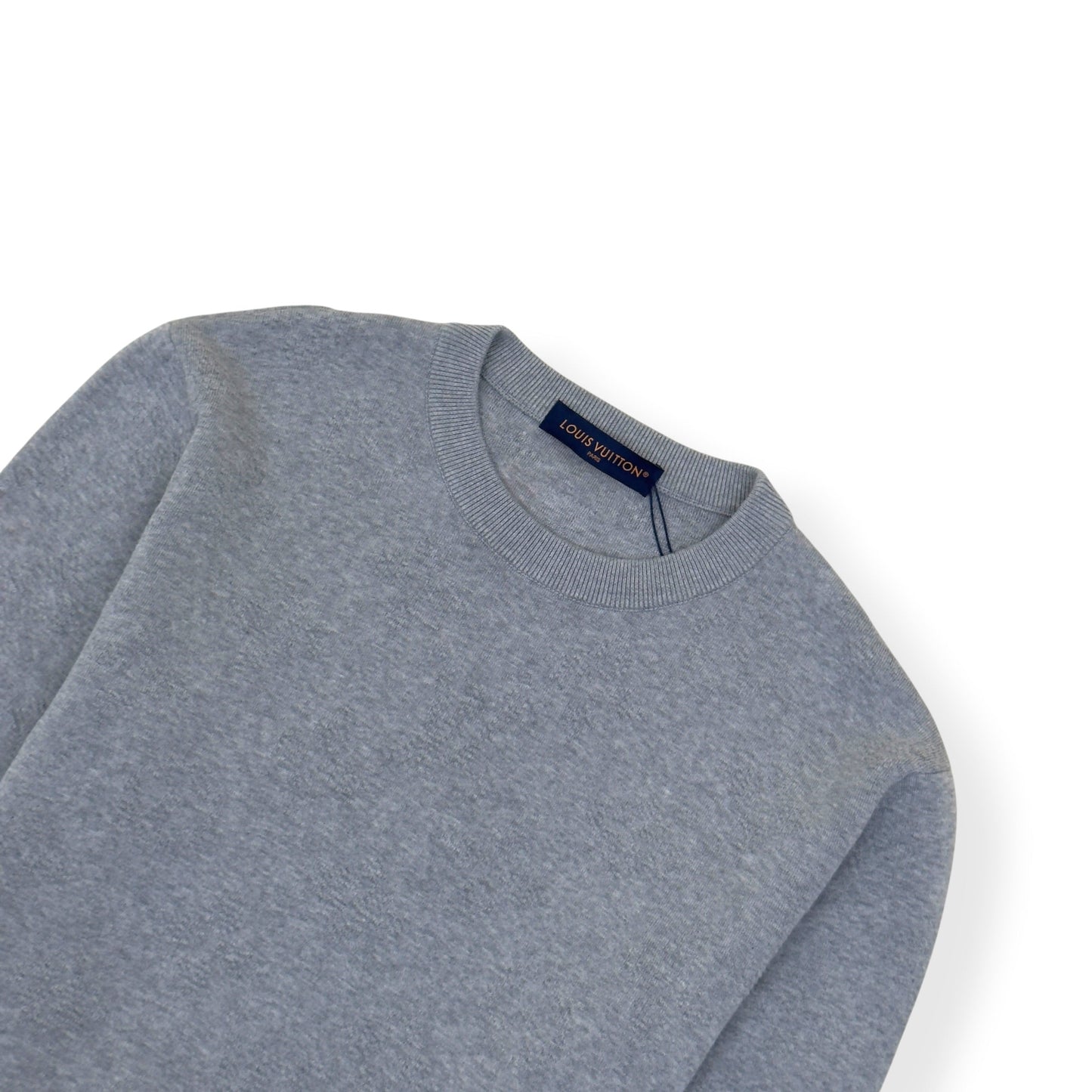 LOUIS VUITTON SAFARI MONOGRAM POINTED PULLOVER GREY XXL | XXL, Grey