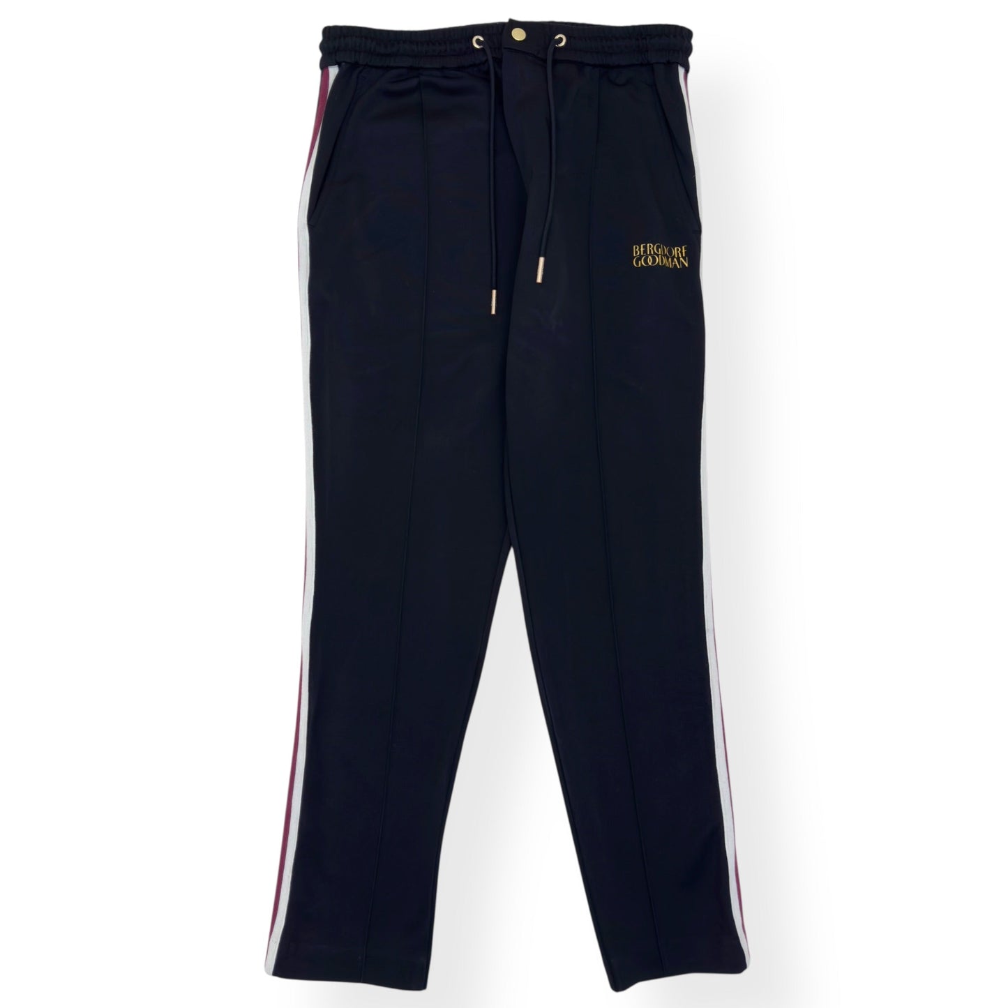 KITH FOR BERGDORF GOODMAN MERCER PT TRACK PANTS BLACK S | Small, Black