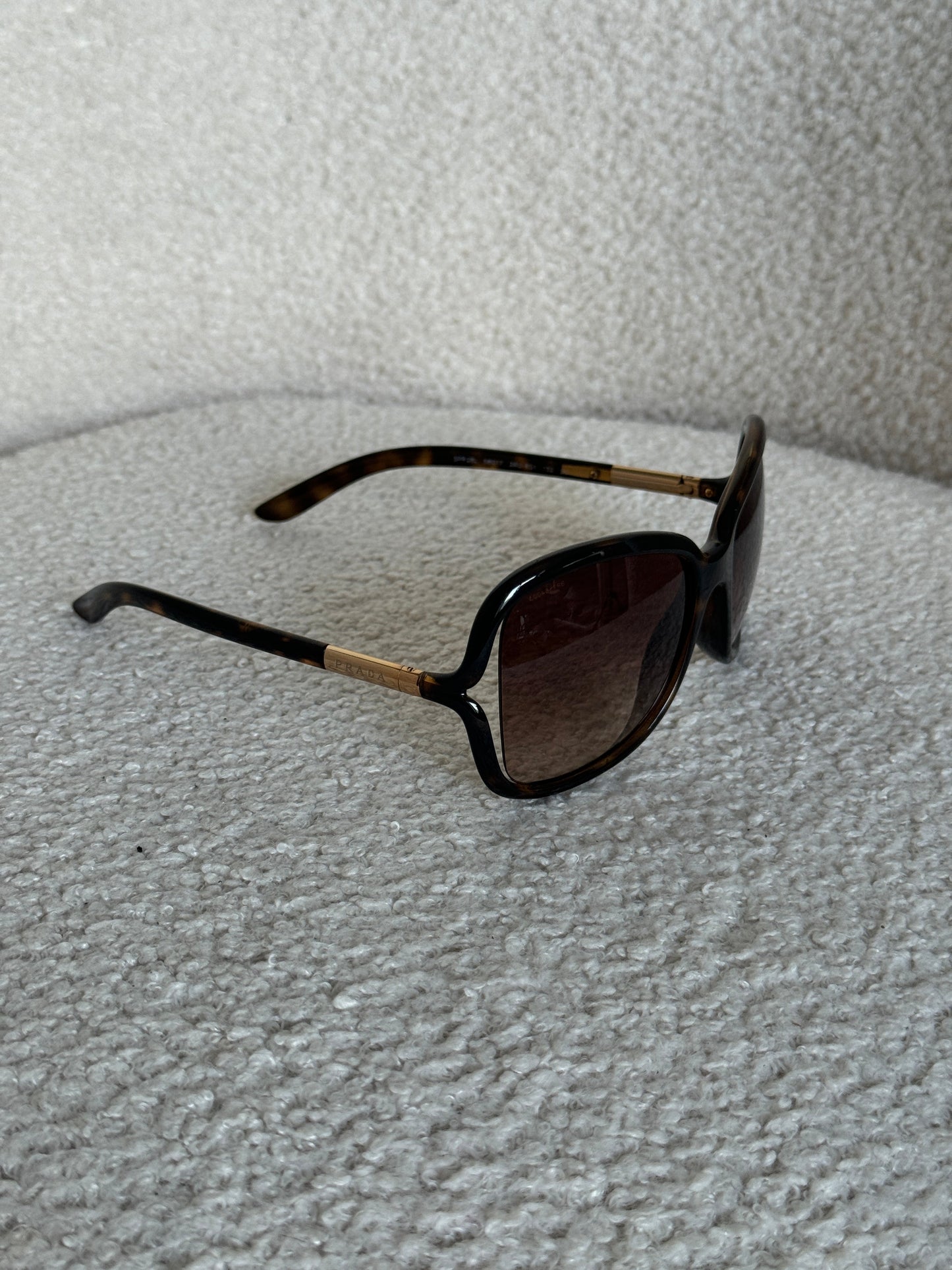 2000s Prada Oversized Sunglasses | O/S, Brown