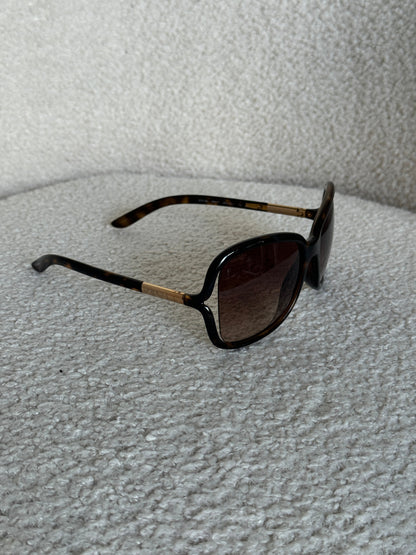 2000s Prada Oversized Sunglasses | O/S, Brown