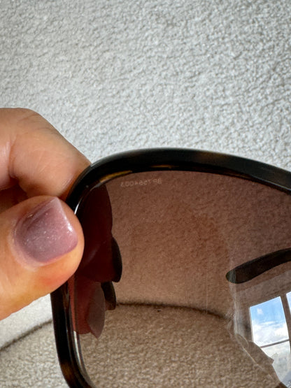 2000s Prada Oversized Sunglasses | O/S, Brown