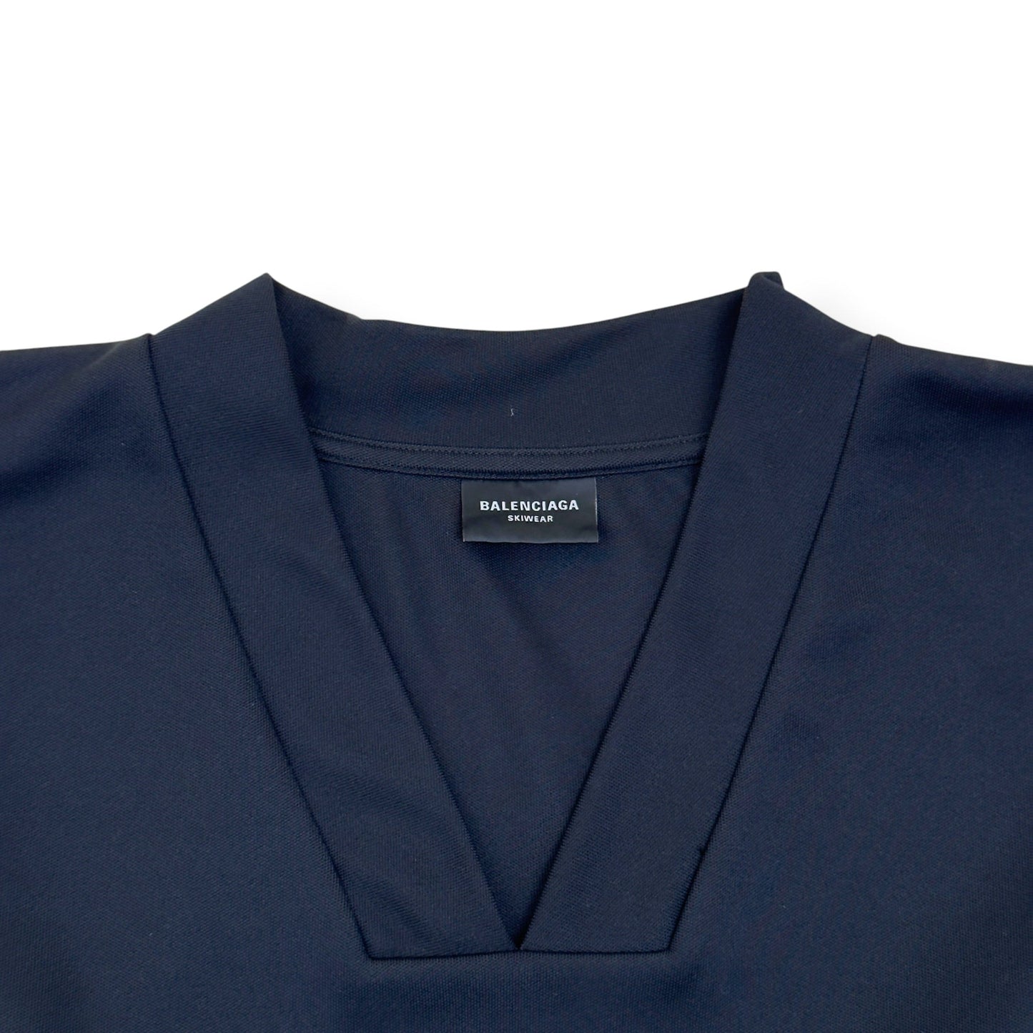 BALENCIAGA SKIWEAR OVERSIZED 3B SPORTS ICON LONG SLEEVE T-SHIRT BLACK M | Medium, Black