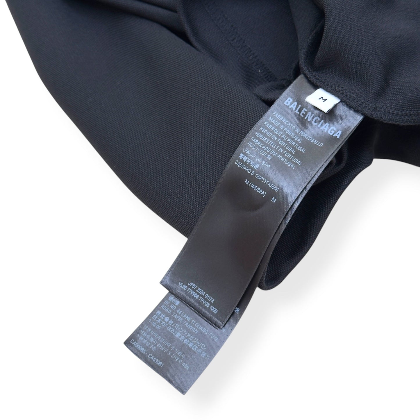 BALENCIAGA SKIWEAR OVERSIZED 3B SPORTS ICON LONG SLEEVE T-SHIRT BLACK M | Medium, Black