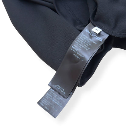 BALENCIAGA SKIWEAR OVERSIZED 3B SPORTS ICON LONG SLEEVE T-SHIRT BLACK M | Medium, Black
