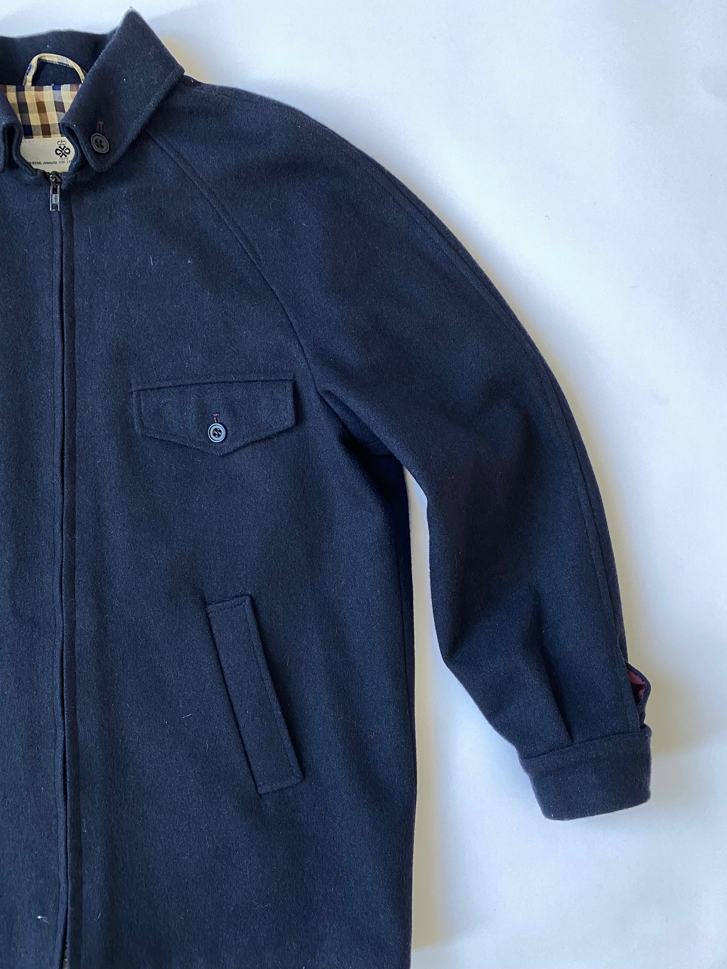 Aquascutum x Harrods Bomber Jacket Nova Lining