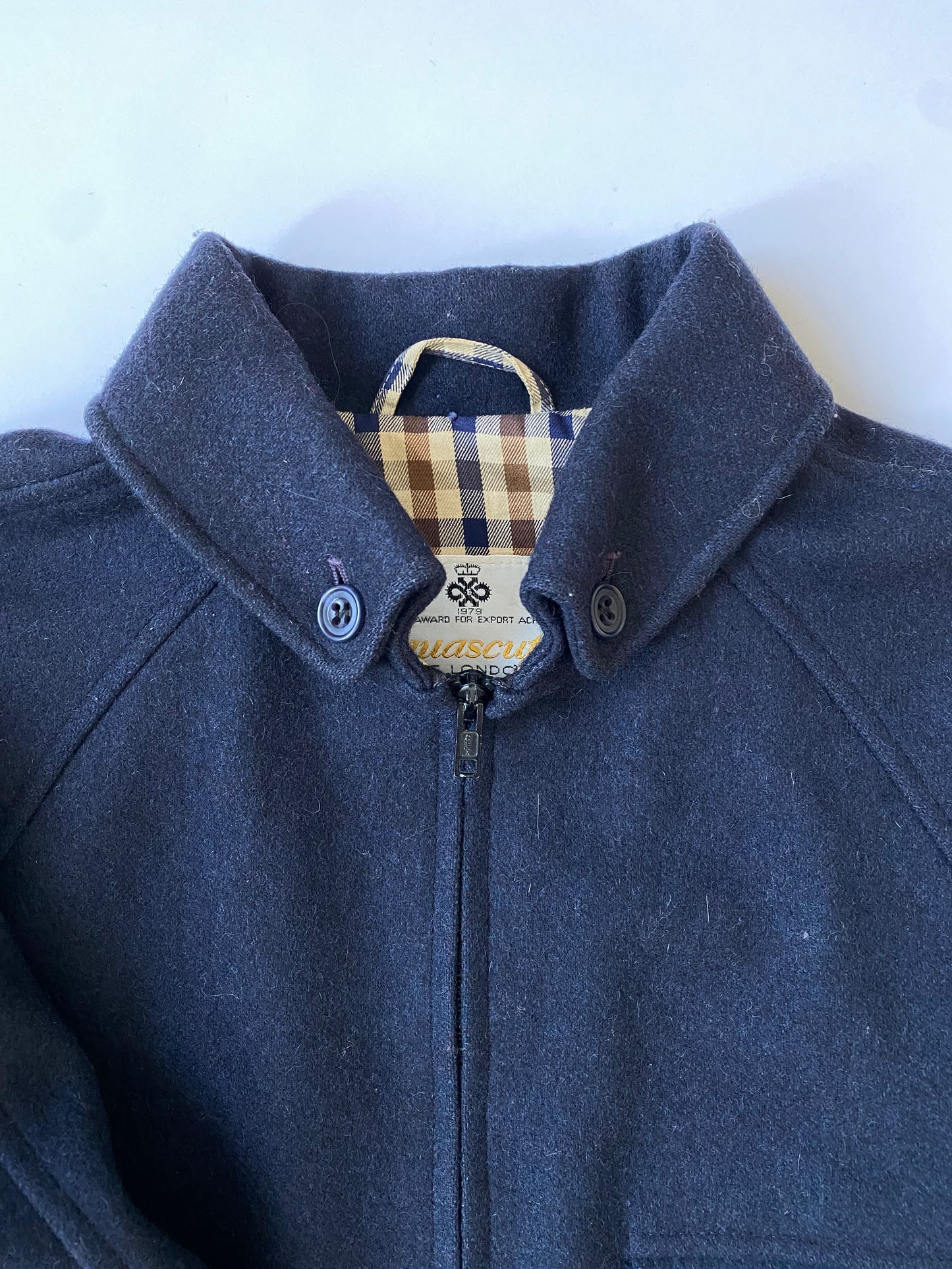 Aquascutum x Harrods Bomber Jacket Nova Lining
