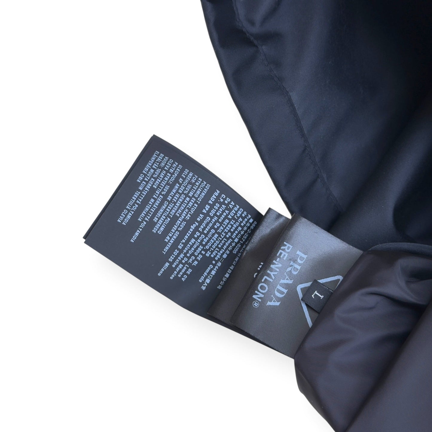 PRADA RE-NYLON BLOUSON JACKET BLACK  L | Large, Black