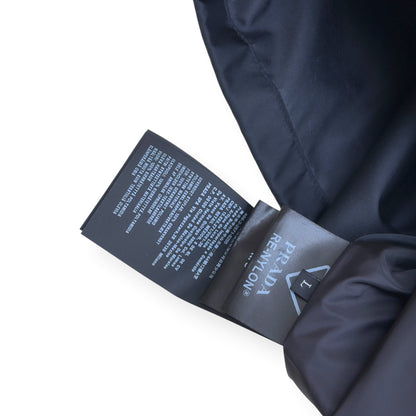 PRADA RE-NYLON BLOUSON JACKET BLACK  L | Large, Black