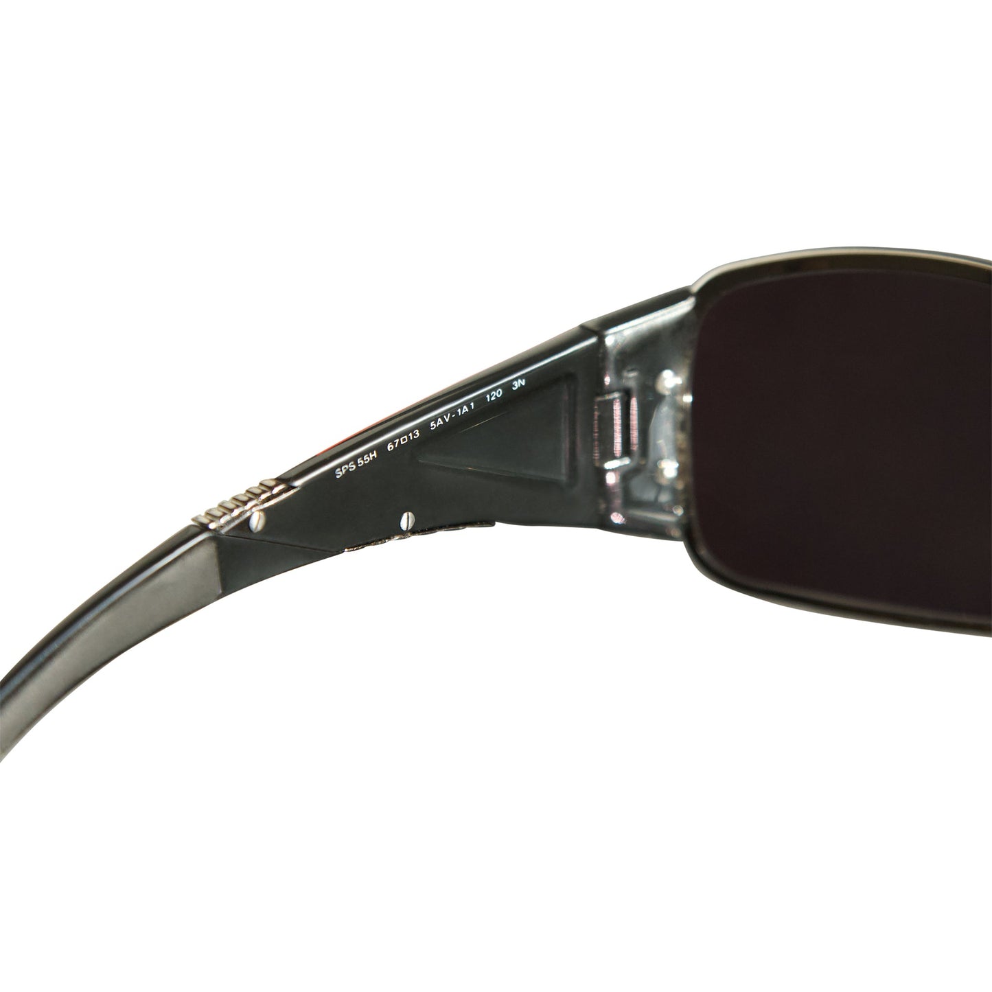 Prada Black Rectangular Sunglasses SPS 55H