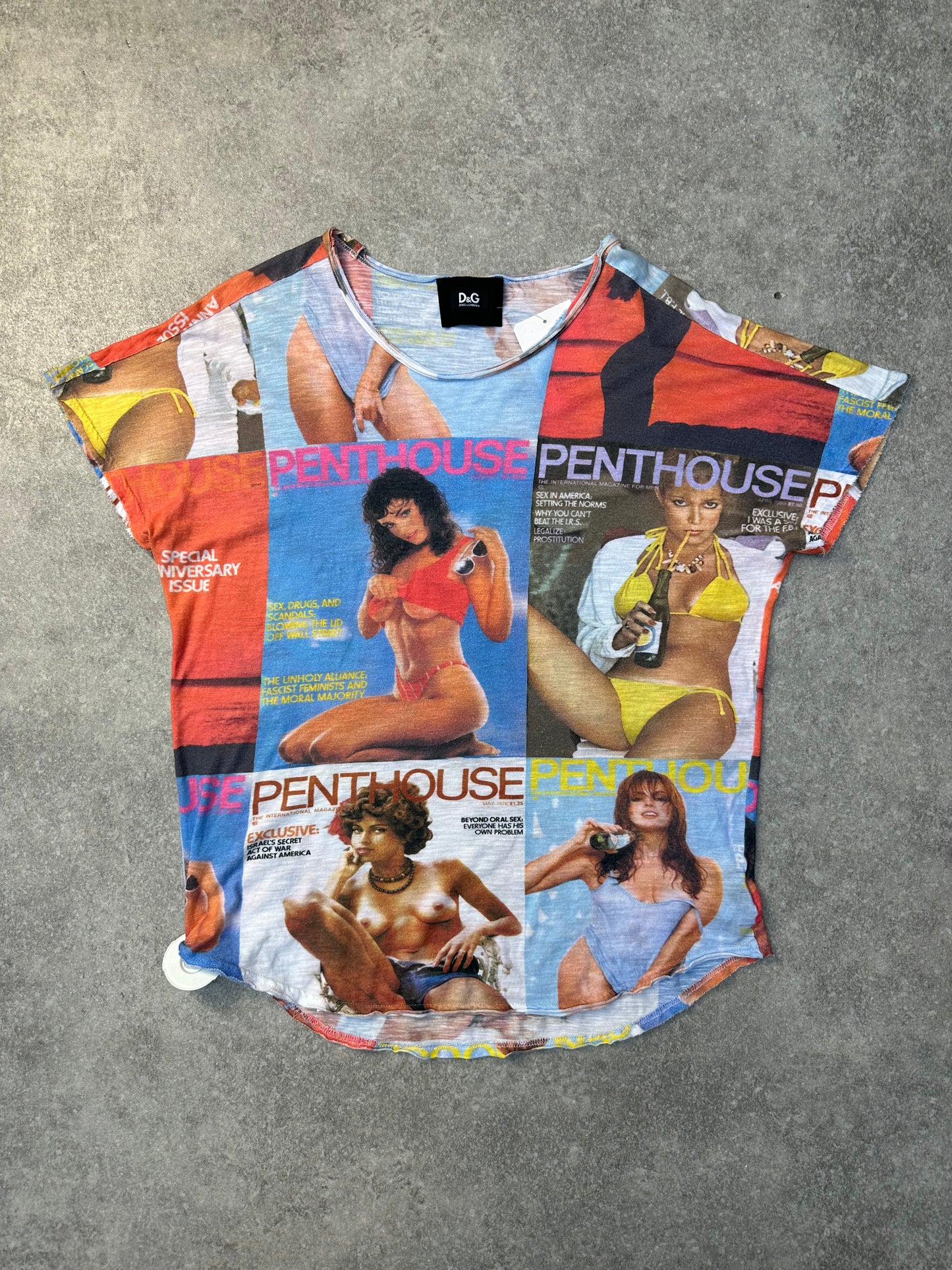 D&G 'Penthouse' Print Tee