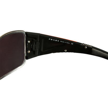 Prada Black Rectangular Sunglasses SPS 55H