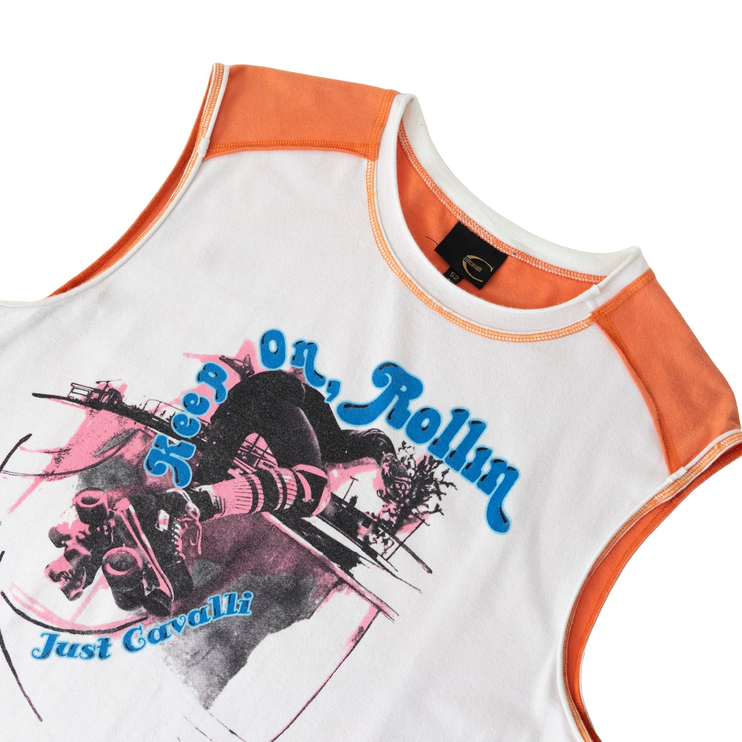 Just Cavalli Keep On Rollin' Tank Top