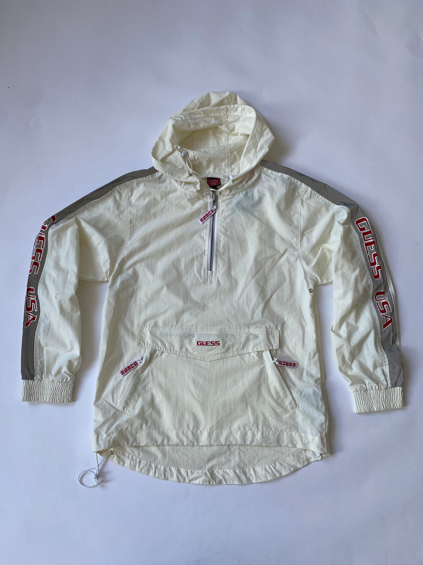 Guess Sport USA Hooded Quarter Zip