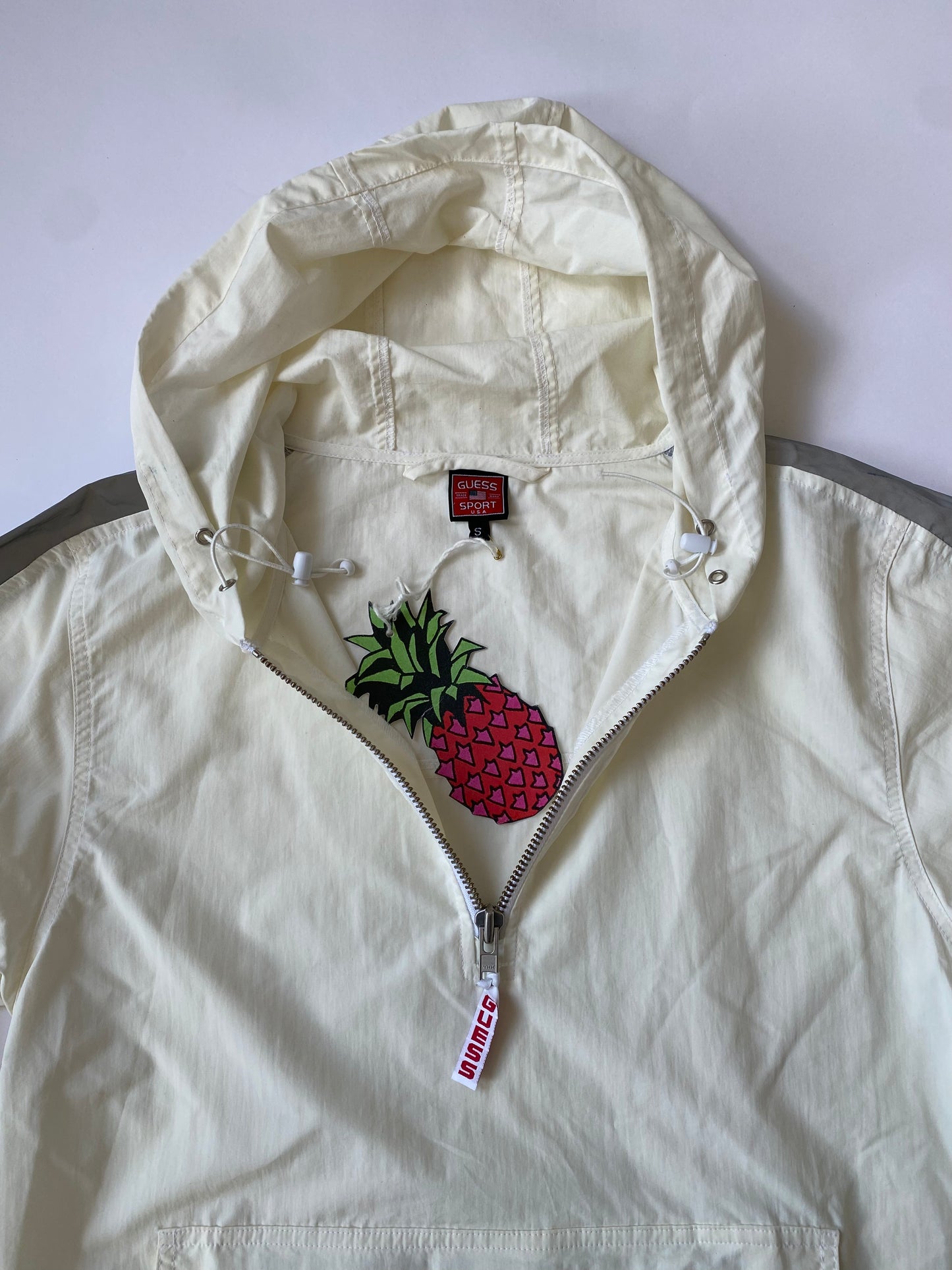 Guess Sport USA Hooded Quarter Zip