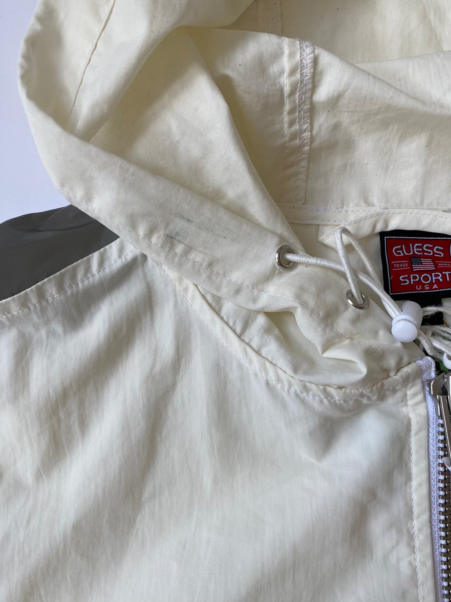 Guess Sport USA Hooded Quarter Zip