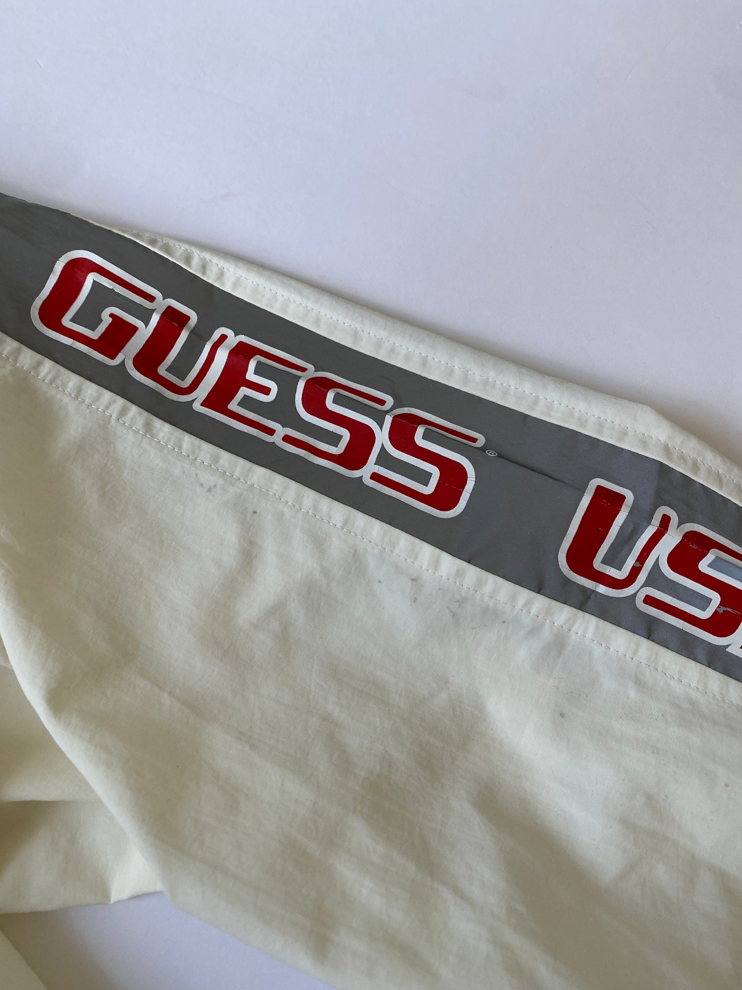 Guess Sport USA Hooded Quarter Zip