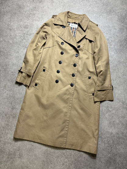 Aquascutum Beige Double-Brested Trench