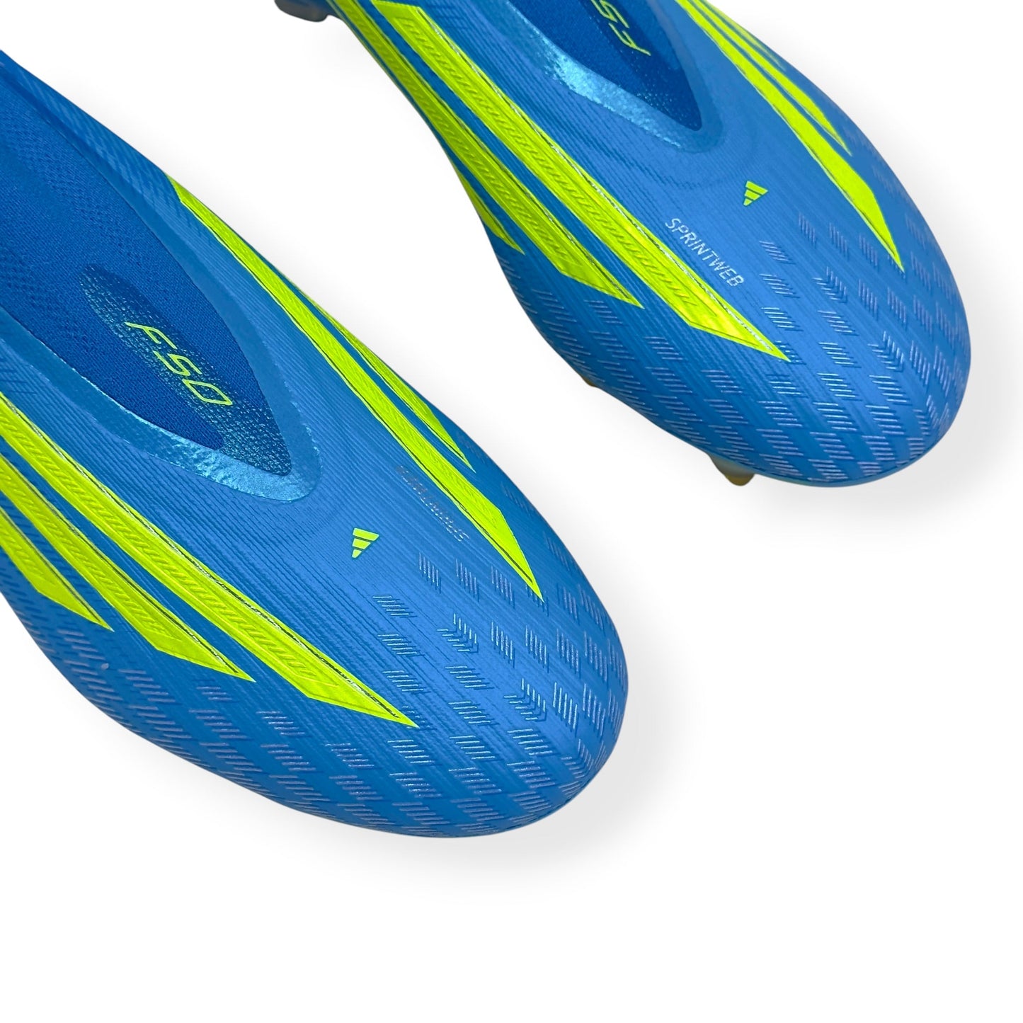 ADIDAS F50 ELITE LL SG FOOTBALL BOOTS BLUE / YELLOW UK10.5 | UK 10.5, Blue