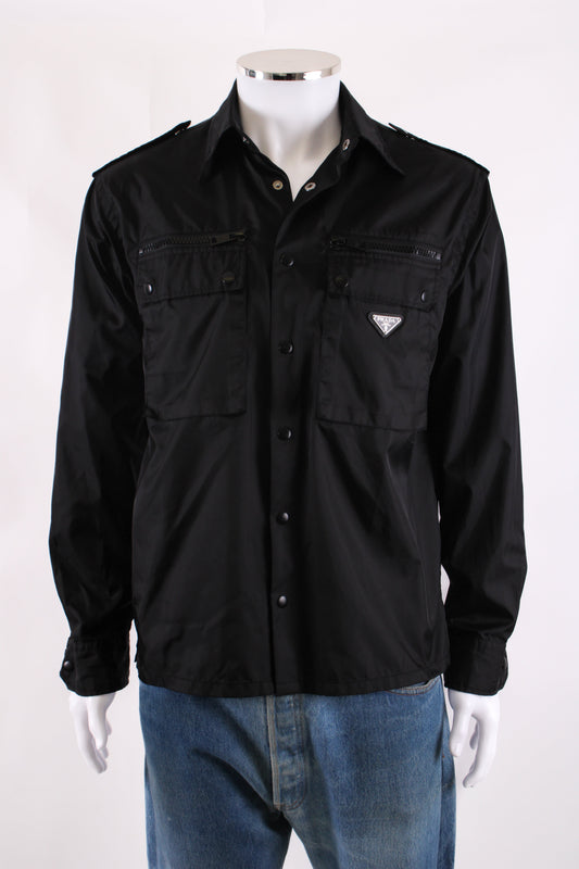 Prada Re-Nylon Safari Jacket Black S | Small, Black