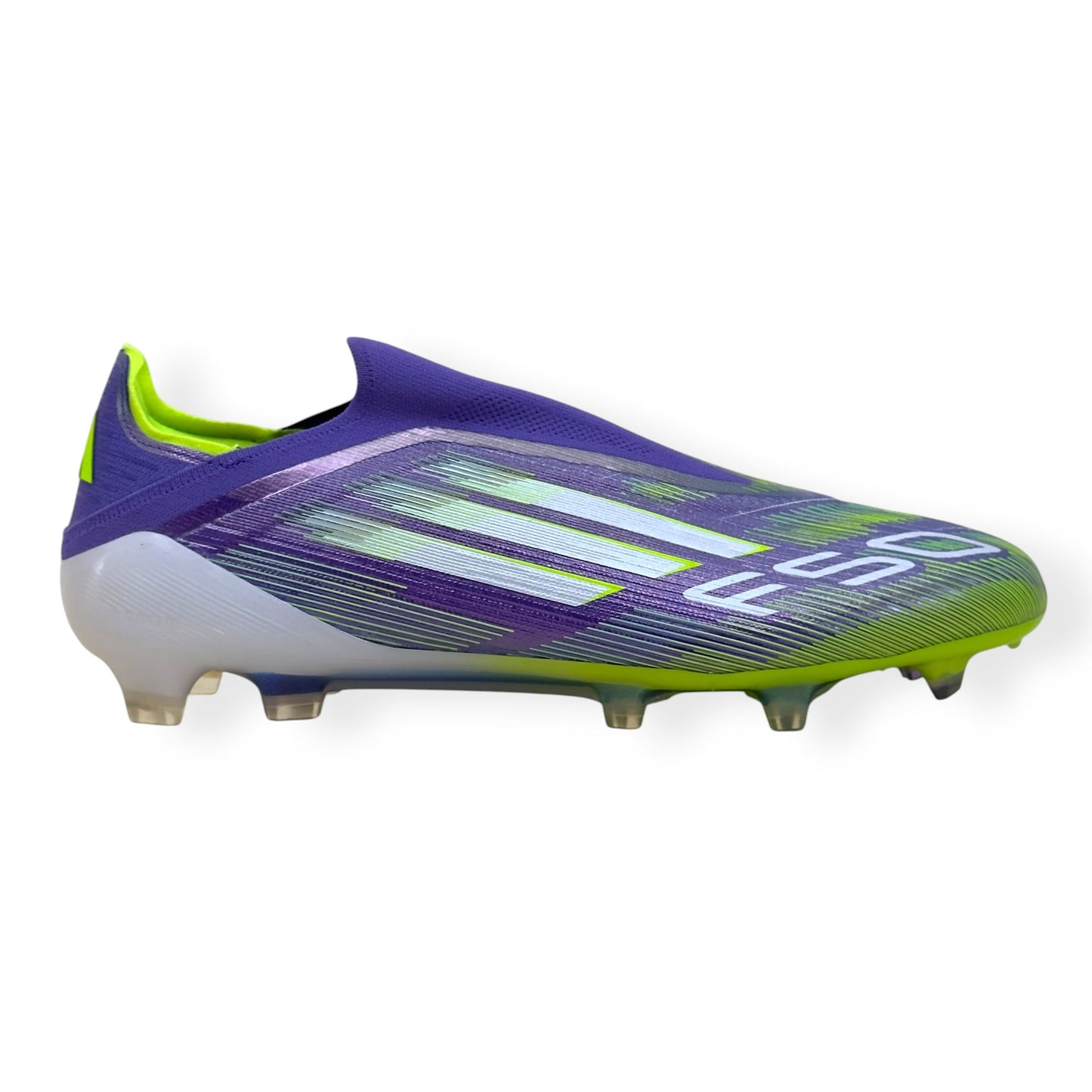 ADIDAS F50 ELITE LL FG FOOTBALL BOOTS PURPLE / GREEN UK10.5 | UK 10.5, Green