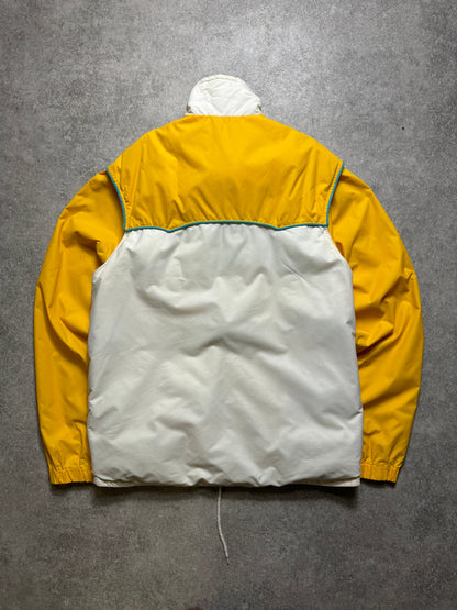 Moncler 80s Two Tone Detachable Sleeve Puffer Jacket