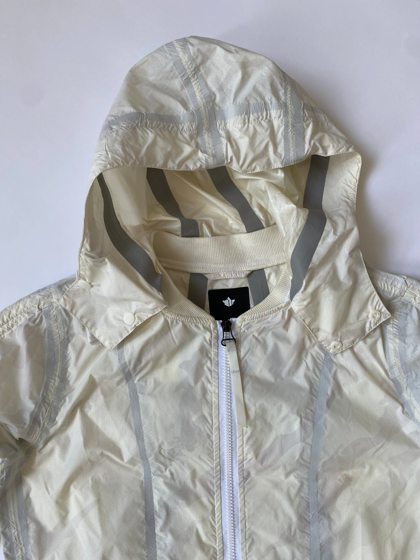 Maharishi Camo Print Hooded Trench