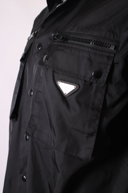 Prada Re-Nylon Safari Jacket Black S | Small, Black