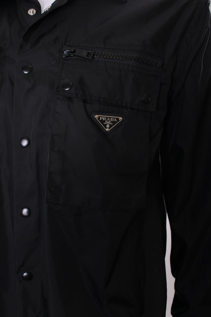 Prada Re-Nylon Safari Jacket Black S | Small, Black