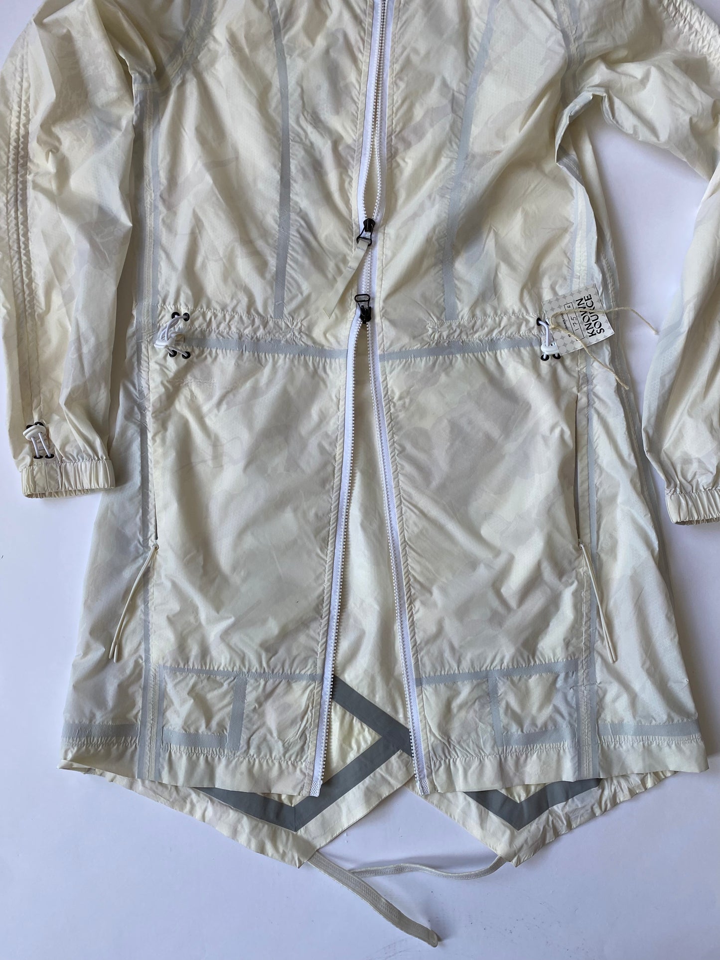 Maharishi Camo Print Hooded Trench