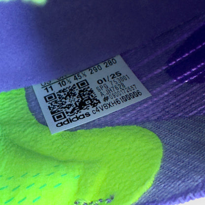 ADIDAS F50 ELITE LL FG FOOTBALL BOOTS PURPLE / GREEN UK10.5 | UK 10.5, Green