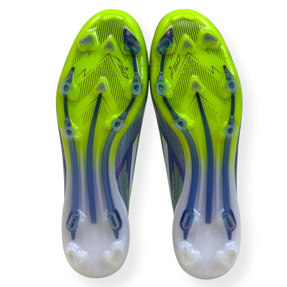 ADIDAS F50 ELITE LL FG FOOTBALL BOOTS PURPLE / GREEN UK10.5 | UK 10.5, Green